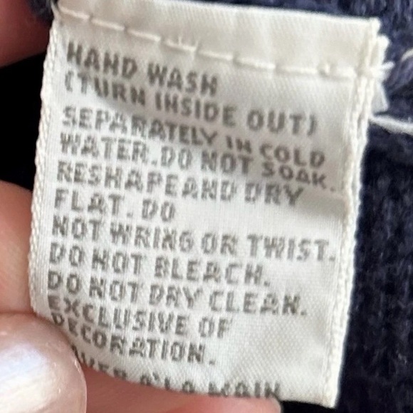 VINTAGE 90S MARISA CHRISTINA Floral Chunky Knit Button Up Sweater Vest Granny 1X - Picture 11 of 12